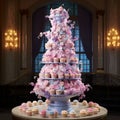 Tower of Mesmerizing Cupcake Sculpture