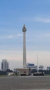 Tower monas monument jakarta city metropolitan Royalty Free Stock Photo