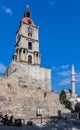 Tower and Mosque Rhodes Island Greece