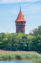 Tower near Malbork Castle in Poland. Royalty Free Stock Photo