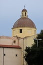 Tower at Necropolis di Viale Bonario, Cagliari, Sardinia, Italy