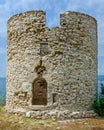 Tower in Nessebar, Bulgaria Royalty Free Stock Photo