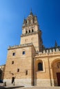 Tower of the New Cathedral of Salamanca Royalty Free Stock Photo