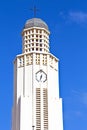 Tower from the new protestant church Aruba Royalty Free Stock Photo