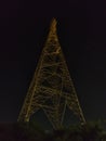 Tower in night