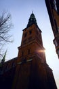 Tower of Nikolaj in Copenhagen