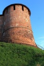 Tower of Nizhni Novgorod Kremlin Royalty Free Stock Photo