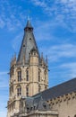 Tower od the historic city hall building in Cologne Royalty Free Stock Photo