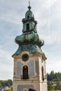 Tower of Old Castle in Banska Stiavnica, Slovakia Royalty Free Stock Photo