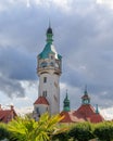 Tower of the old Lighthouse in Sopot Royalty Free Stock Photo