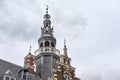 Tower of the old town hall of Franeker Royalty Free Stock Photo