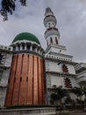 the tower of the Oman lamprit Banda Aceh mosque