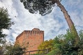 Tower of Oriolo dei Fichi in Faenza, Emilia Romagna, Italy Royalty Free Stock Photo