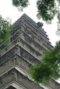 tower (pagoda) in leshan in sichuan (china)