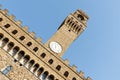 Tower of the Palazzo Vecchio, Florence, Italy Royalty Free Stock Photo
