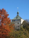 Tower of Pardubice castle, Czech republic. Royalty Free Stock Photo