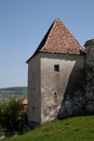 Tower of peasant fortress Drauseni Royalty Free Stock Photo