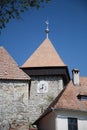 Tower at peasant fortress Drauseni Royalty Free Stock Photo