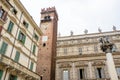 Tower in Piazza Signori, Verona