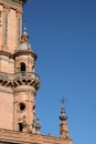 Tower in Plaza Espana, Sevilla Royalty Free Stock Photo