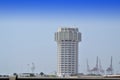 Tower in the port of Jeddah Royalty Free Stock Photo