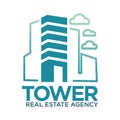 Tower real estate agency symbol