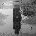 Tower reflections Royalty Free Stock Photo