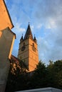 Tower of the Reformed / Evangelist church in Sibiu, Romania