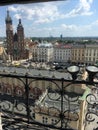 Observation deck in Krakow Royalty Free Stock Photo