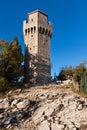 Tower in Republic of San Marino Royalty Free Stock Photo