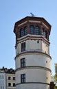 Tower at the River Rhine, Duesseldorf, North Rhine - Westphalia Royalty Free Stock Photo