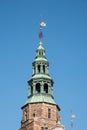 Tower of the Rosenborg Castle in Copenhagen (DK