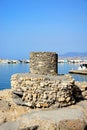 Tower ruin in the harbour, Ierapetra.
