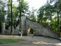 Tower-ruin in the Park Tsaritsyno