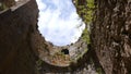 Tower ruins of a Cathars castle