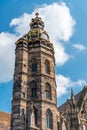 Tower of Saint Elizabeth Cathedral, Kosice, Slovakia Royalty Free Stock Photo