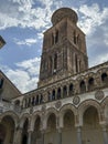 Tower of Saint Matthew's Cathedral in Salerno, Italy