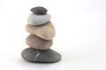 Tower of sea stones Royalty Free Stock Photo