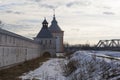 Tower and shaft Spaso-Prilutsky Dimitriev monastery