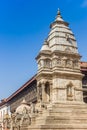 Tower of the Siddhi Laxmi Temple at the Durbar Square of Bhaktapur