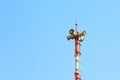 Tower signal warning speaker Royalty Free Stock Photo
