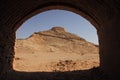 The tower of silence near Yazd, Iran.