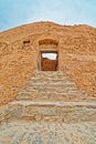 Tower of Silence top entrance Royalty Free Stock Photo