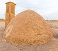 Tower of Silence - Zoroastrian building Royalty Free Stock Photo