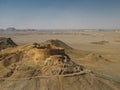 Tower of Silence zoroastrian burial place, Yazd Iran Royalty Free Stock Photo