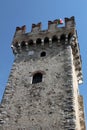 Tower of Sirmione Castle Royalty Free Stock Photo