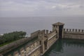 The tower of Sirmione castle Royalty Free Stock Photo