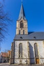 Tower of the St. Christophorus church in Werne Royalty Free Stock Photo