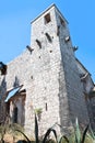 Tower of the St. Marija monastery Royalty Free Stock Photo