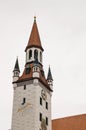 Tower of St Peter church in Munich